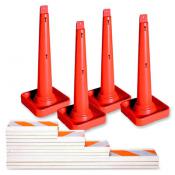 safety cone and rails truck kit