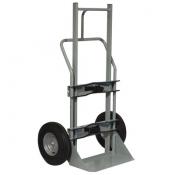 Single Cylinder Hand Cart 10in Flat-Free Wheels A35012J