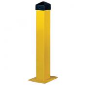 5 inch Square 24 inch High Steel Bollard Post