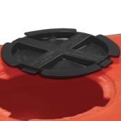 water barrier fill hole cap