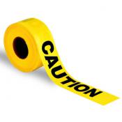 yellow caution tape roll