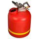 Red Liquid Waste Can A1525E 5-gal liquid waste containers