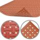 Reversible anti-fatigue kitchen mat in red