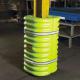 lime green column protector