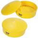 Open and closed drum funnel lid A1664E