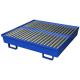 A1640STE 4 Drum Steel Spill Pallet (Removable Grates for Easy Cleaning)