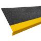 yellow and black fiberglass stair cover