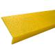 3in yellow fiberglass stair tread