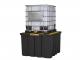 IBC Black Spill Pallet A28674J (made with 40% recycled material)