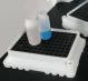 A1060LTU - Lab Tray with Grate (white lab tray with grate)