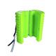 open lime green column protector