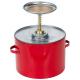 Metal Plunger Can AP704E 4 quart plunger can