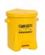 A933-FLYE Oily Rag Storage Containers (6 gallon yellow rag storage container)