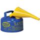 Kerosene Container AUI10FSBE blue metal container for kerosene with funnel