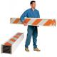 lightweight, nesting i-beam barrier rails