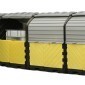IBC Outdoors Modular Spill Pallet - Five IBC/Tote Model  Polyethylene