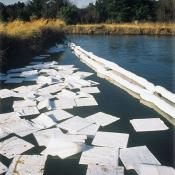 oil absorbent pads and booms