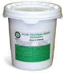container of acid neutralizer powder
