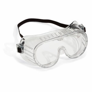 eye safety goggles PPE to prevent eye injury