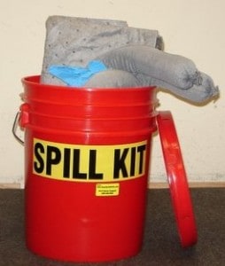 bucket spill kit bucket
