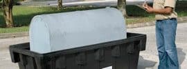 Secondary containment for a fuel tank