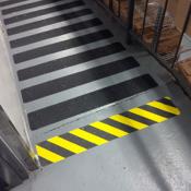 non-slip gripper tape on ramp