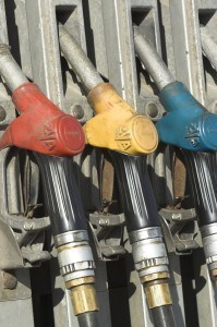 gas station fuel pumps