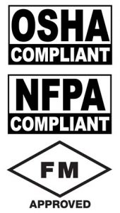 osha nfpa fm compliance and approval