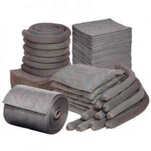 water absorbent socks pillows pads and roll